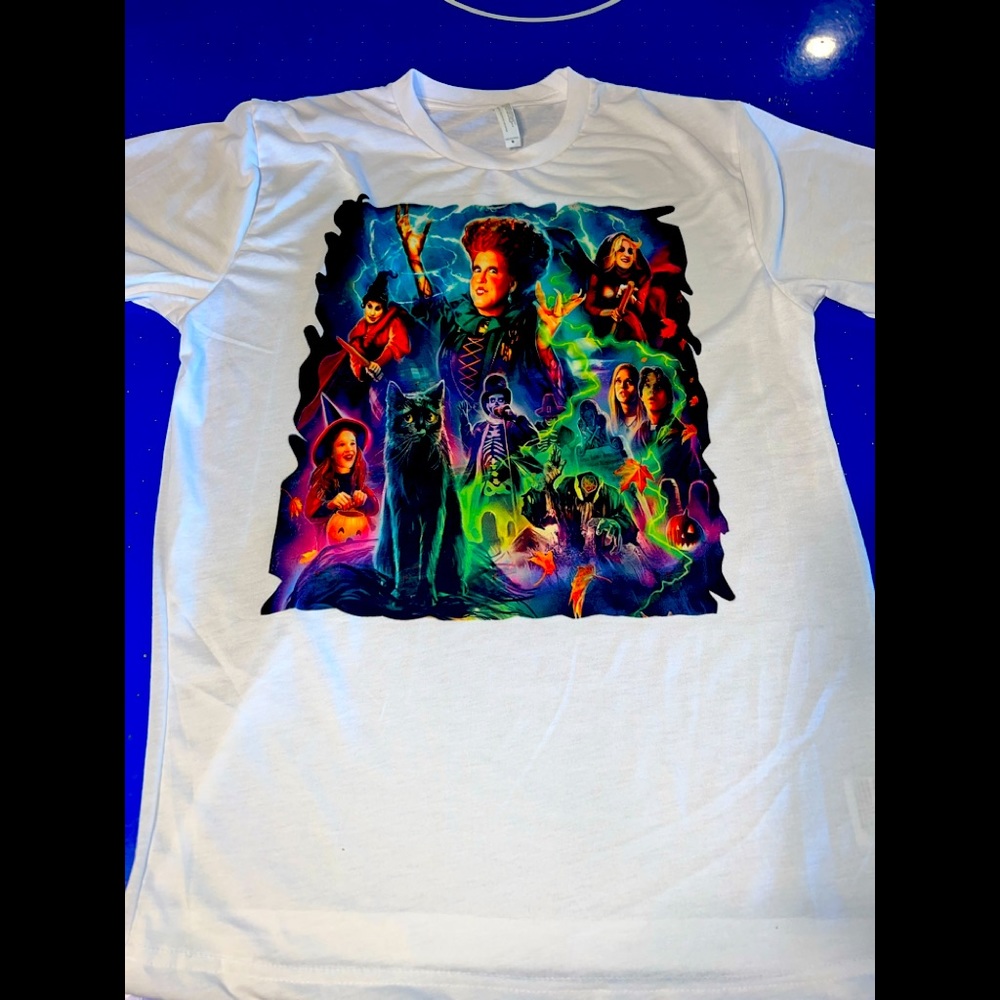 Hocus Pocus shirt and mask